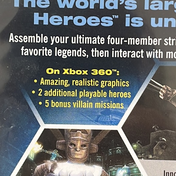 Marvel Ultimate Alliance video game - XBox 360 - Used - Great Shape! - Picture 3 of 16